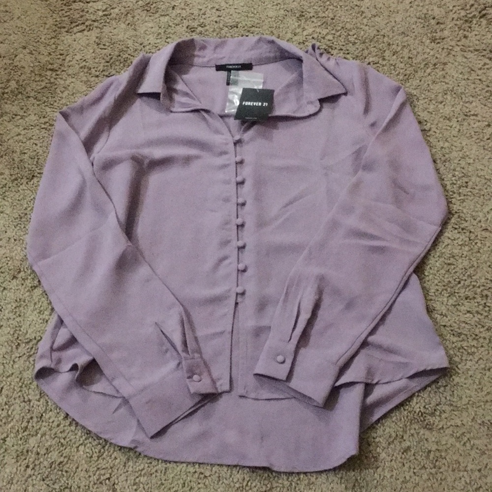 ❤️5/$20❤️Forever 21 Long Sleeve Blouse